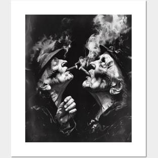 Cigar Kiss: My Best Friend... Soulmate and Besties Forever Posters and Art